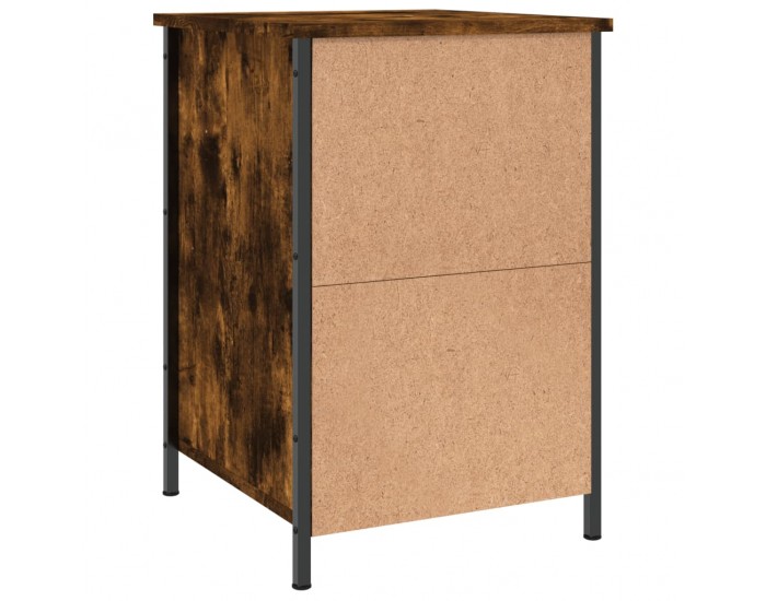 Sonata H Нощни шкафчета 2 бр опушен дъб 40x42x60 см инженерно дърво