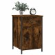 Sonata H Нощни шкафчета 2 бр опушен дъб 40x42x60 см инженерно дърво