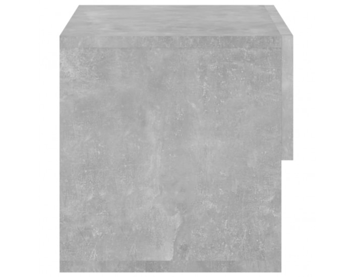 Sonata H Нощно шкафче за стенен монтаж, бетонно сиво