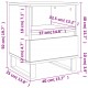 Sonata H Нощно шкафче опушен дъб 40x35x50 см инженерно дърво