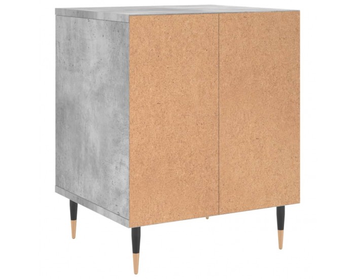 Sonata H Нощно шкафче бетонно сиво 40x35x50 см инженерно дърво