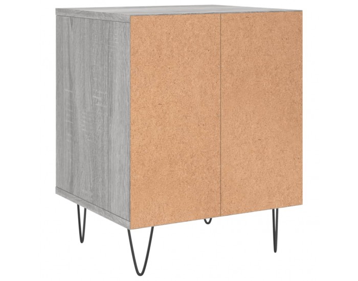 Sonata H Нощни шкафчета 2 бр сив сонома 40x35x50 см инженерно дърво