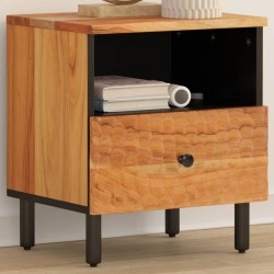 Sonata H Нощно шкафче 40x33x46 см масивна акация - Спалня