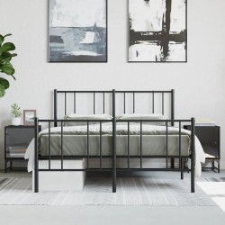 Sonata H Нощни шкафчета със стъклени врати 2 бр черно 35x37x50 см - Нощни шкафчета