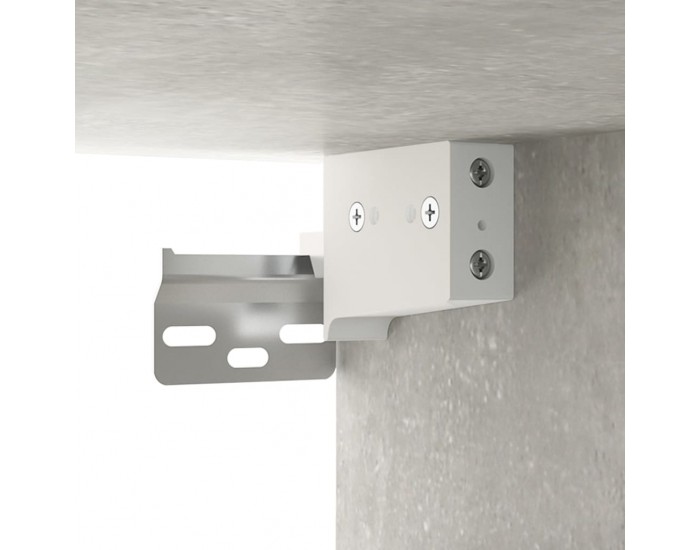 Sonata H Нощно шкафче за стенен монтаж, бяло, 50x30x47 см