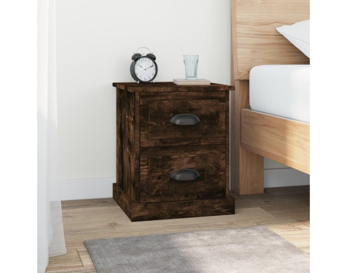 Sonata H Нощно шкафче, опушен дъб, 39x39x47,5 см, инженерно дърво