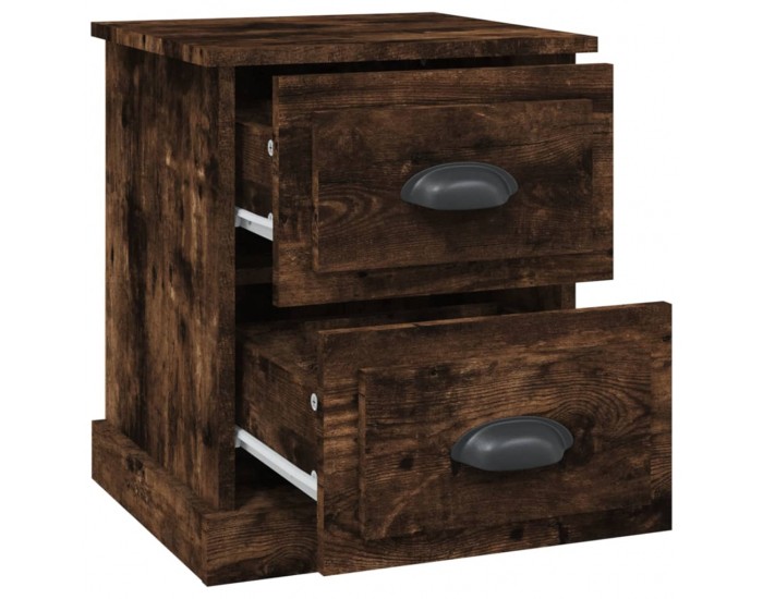 Sonata H Нощно шкафче, опушен дъб, 39x39x47,5 см, инженерно дърво