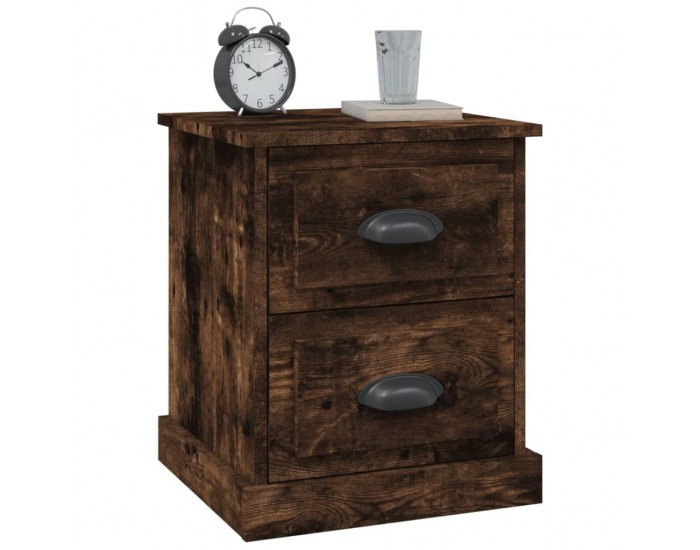 Sonata H Нощно шкафче, опушен дъб, 39x39x47,5 см, инженерно дърво