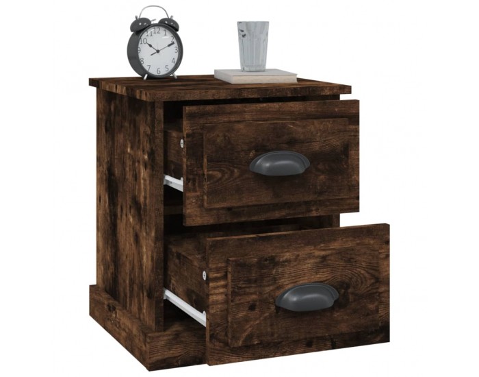 Sonata H Нощно шкафче, опушен дъб, 39x39x47,5 см, инженерно дърво