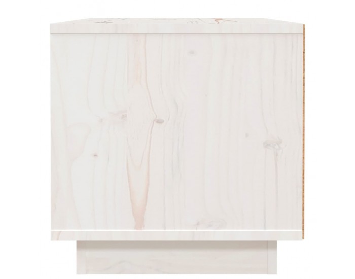 Sonata H Нощни шкафчета, 2 бр, бели, 40x34x35 см, борово дърво масив