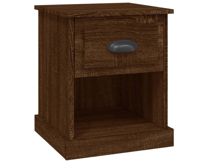 Sonata H Нощно шкафче, кафяв дъб, 39x39x47,5 см, инженерно дърво