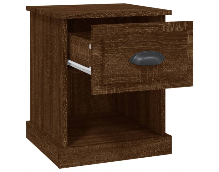 Sonata H Нощно шкафче, кафяв дъб, 39x39x47,5 см, инженерно дърво