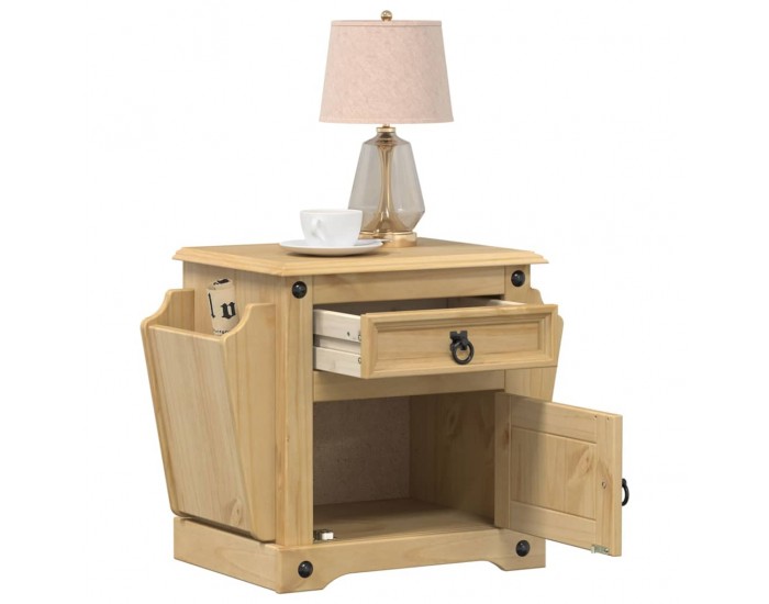 Sonata H Нощно шкафче Corona, 45x35x47,5 см, бор масив