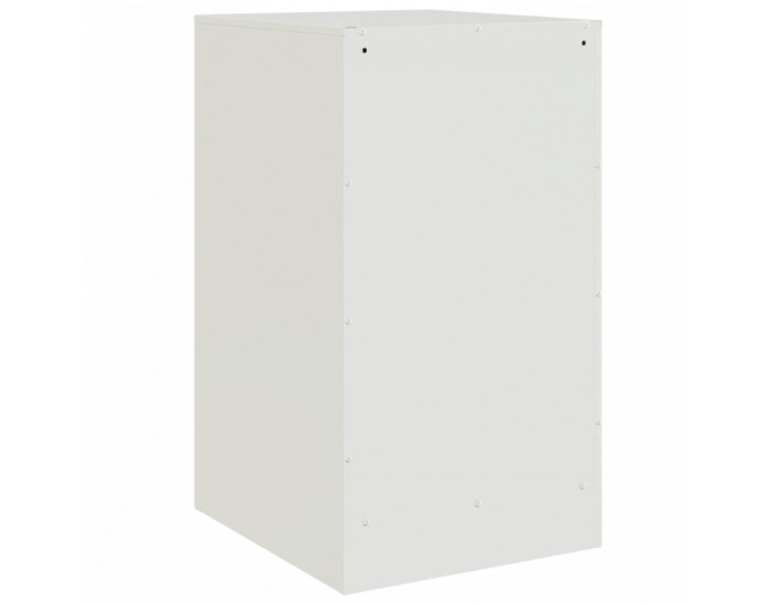 Sonata H Нощно шкафче, бяло, 34,5x39x62 см, стомана