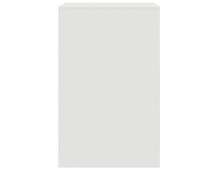 Sonata H Нощно шкафче, бяло, 34,5x39x62 см, стомана