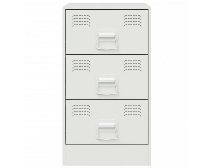 Sonata H Нощно шкафче, бяло, 34,5x39x62 см, стомана