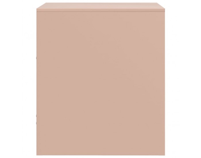 Sonata H Нощно шкафче, розово, 34,5x39x44 см, стомана