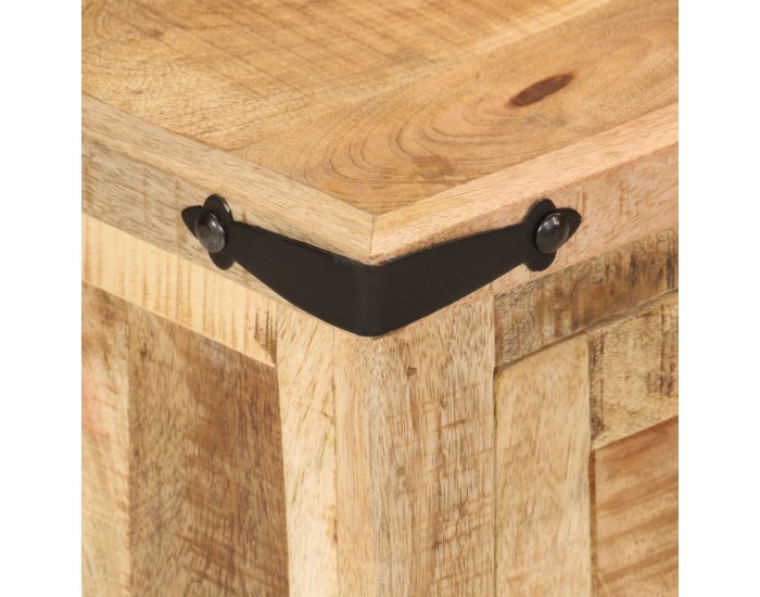 Sonata H Нощно шкафче, 40x35x50 см, масивна мангова дървесина