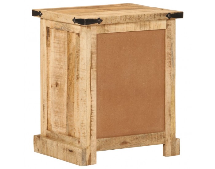 Sonata H Нощно шкафче, 40x35x50 см, масивна мангова дървесина