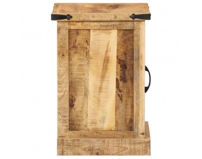 Sonata H Нощно шкафче, 40x35x50 см, масивна мангова дървесина