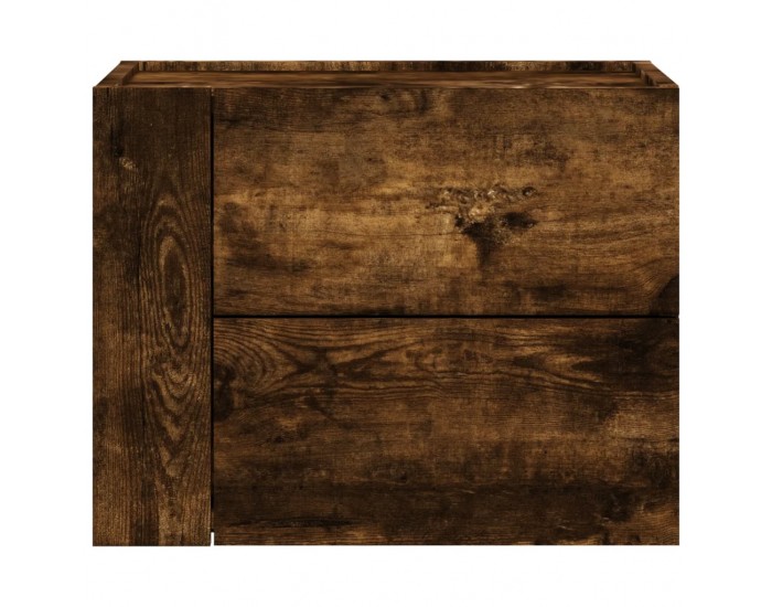 Sonata H Нощно шкафче за стенен монтаж, опушен дъб, 45x30x35 см