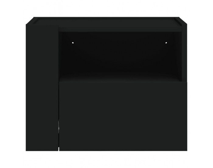 Sonata H Нощни шкафчета за стенен монтаж, 2 бр, бели, 45x30x35 см