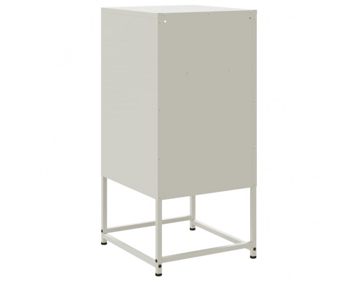 Sonata H Нощни шкафчета 2 бр бял 36x39x78 см стомана