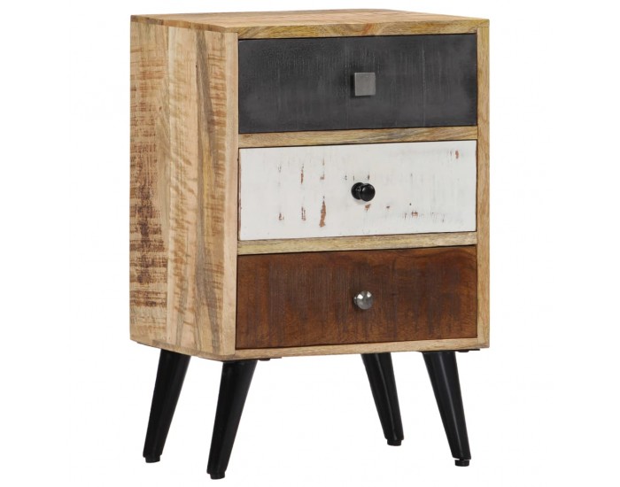 Sonata H Нощно шкафче, 40x30x60 см, мангово дърво масив