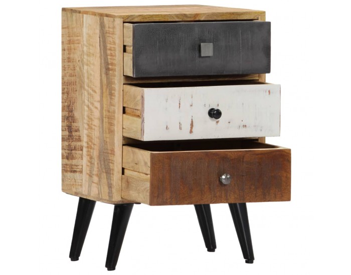 Sonata H Нощно шкафче, 40x30x60 см, мангово дърво масив