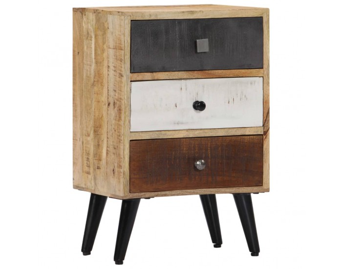 Sonata H Нощно шкафче, 40x30x60 см, мангово дърво масив