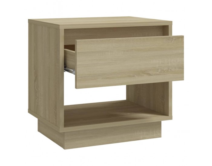 Sonata H Нощни шкафчета, 2 бр, сонома дъб, 45x34x44 см, инженерно дърво