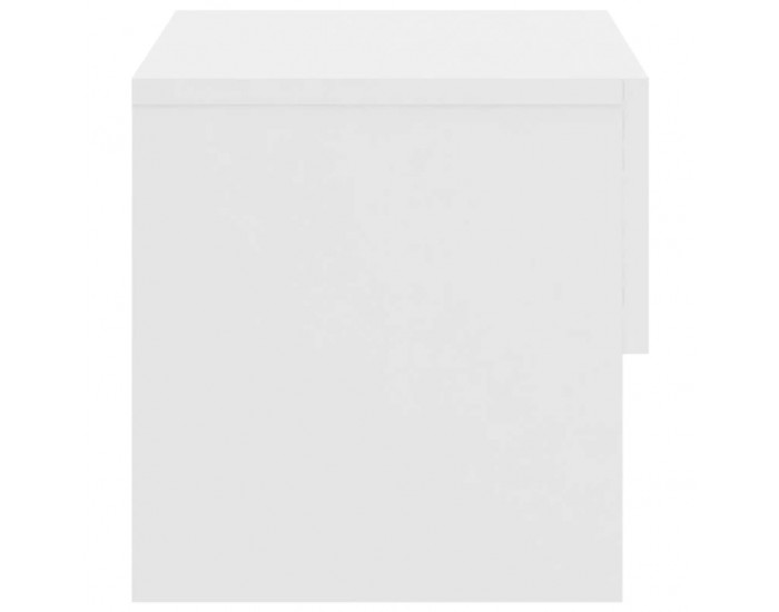 Sonata H Нощно шкафче за стенен монтаж, бяло