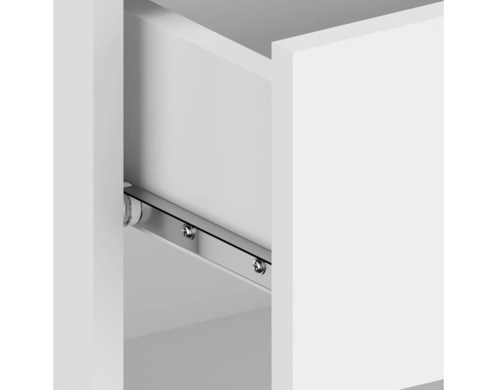 Sonata H Нощно шкафче за стенен монтаж, бяло