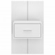 Sonata H Нощни шкафчета за стенен монтаж, 2 бр, бели