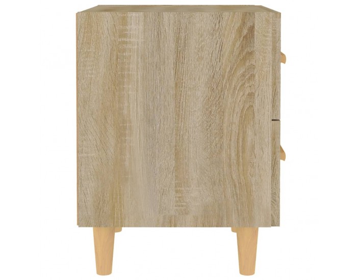 Sonata H Нощно шкафче, опушен дъб, 40x35x47,5 см