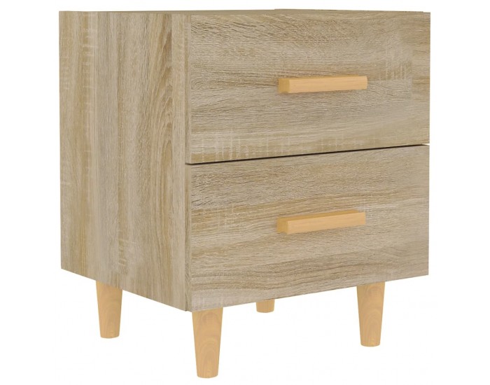 Sonata H Нощно шкафче, опушен дъб, 40x35x47,5 см