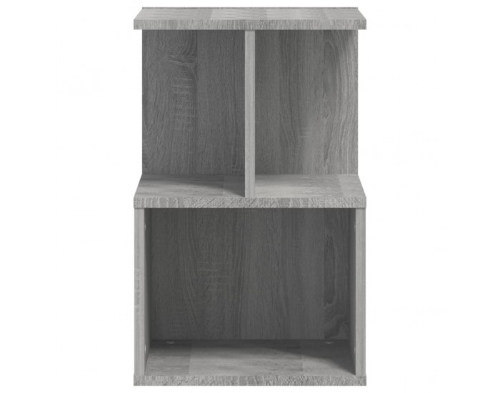 Sonata H Нощни шкафчета, 2 бр, сив сонома, 35x35x55 см, инженерно дърво