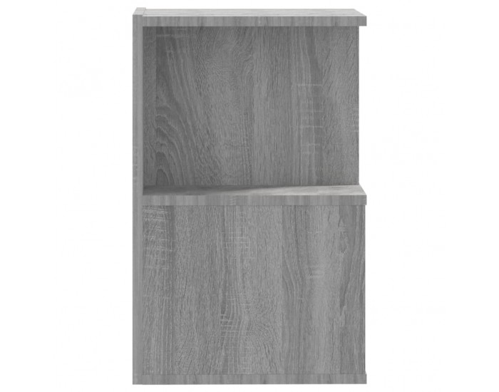 Sonata H Нощни шкафчета, 2 бр, сив сонома, 35x35x55 см, инженерно дърво