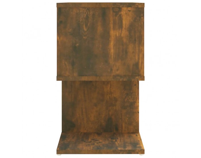 Sonata H Нощни шкафчета 2 бр опушен дъб 50x30x51,5 см инженерно дърво