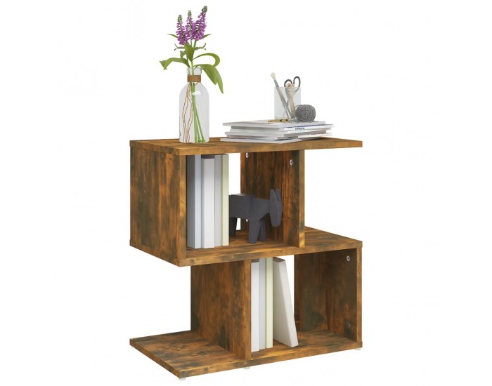 Sonata H Нощни шкафчета 2 бр опушен дъб 50x30x51,5 см инженерно дърво