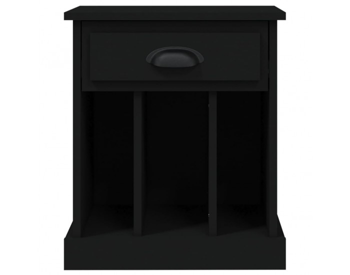 Sonata H Нощно шкафче, черно, 43x36x50 см