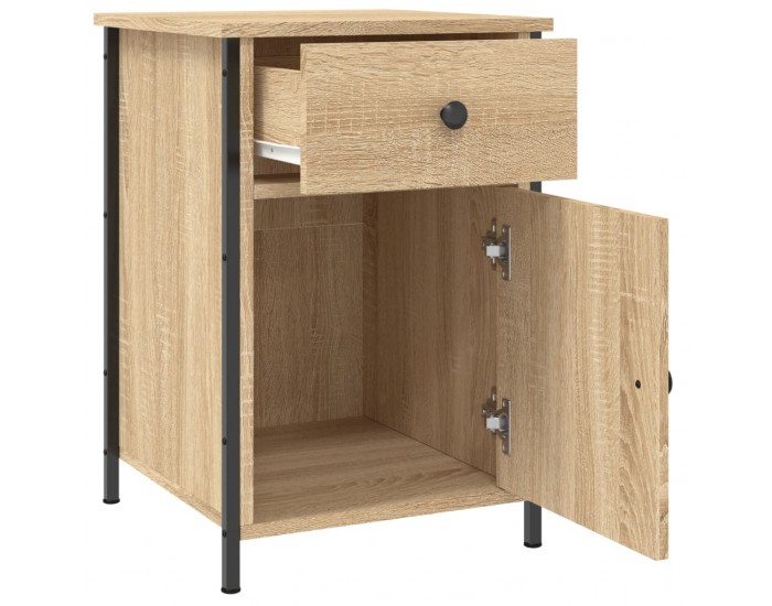 Sonata H Нощни шкафчета, 2 бр, сонома дъб, 40x42x60 см, инженерно дърво