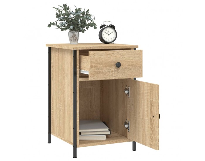 Sonata H Нощни шкафчета, 2 бр, сонома дъб, 40x42x60 см, инженерно дърво