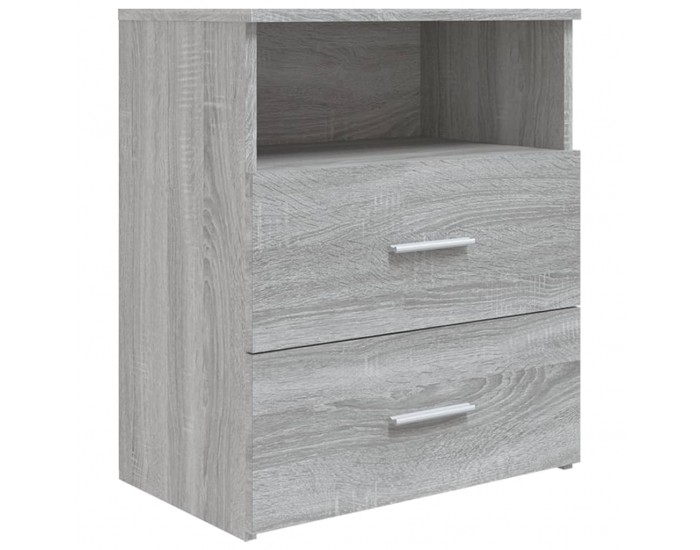 Sonata H Нощно шкафче, сив сонома, 50x32x60 см