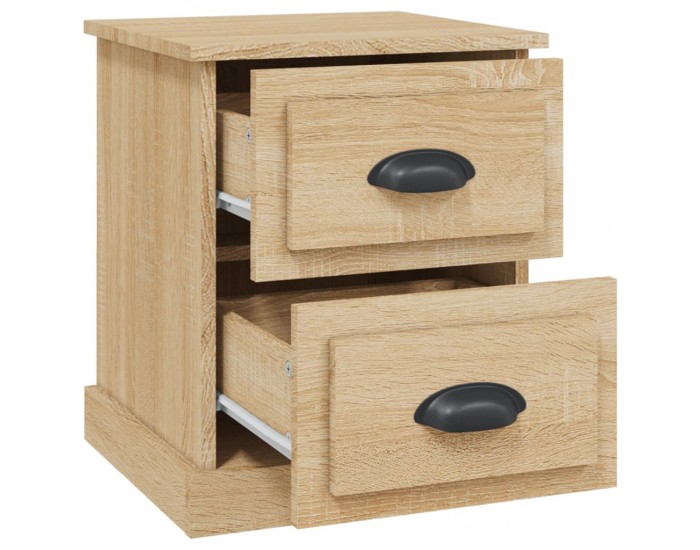 Sonata H Нощни шкафчета, 2 бр, сонома дъб, 39x39x47,5см, инженерно дърво