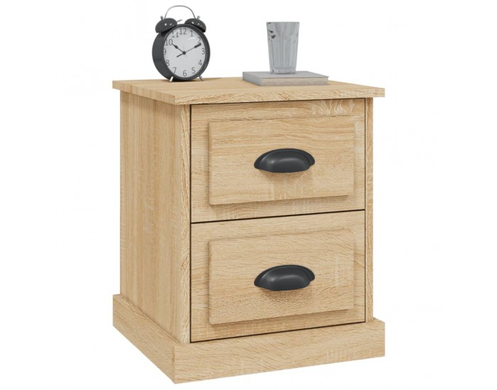 Sonata H Нощни шкафчета, 2 бр, сонома дъб, 39x39x47,5см, инженерно дърво