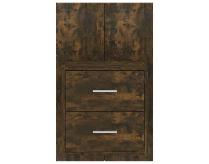 Sonata H Нощно шкафче за стенен монтаж, опушен дъб