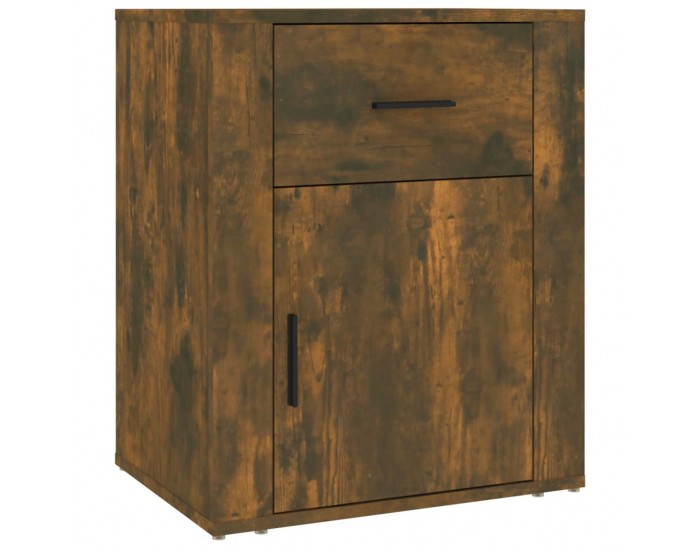 Sonata H Нощно шкафче, Опушен дъб, 50x36x60 см, инженерно дърво