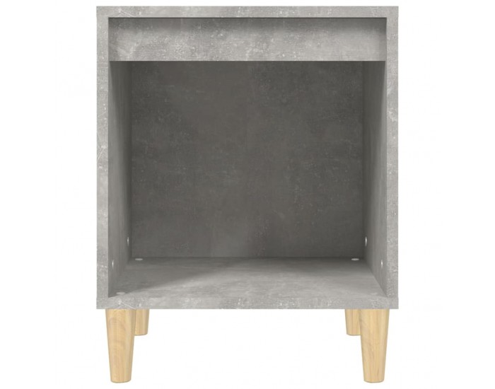 Sonata H Нощни шкафчета, 2 бр, бетонно сиво, 40x35x50 см