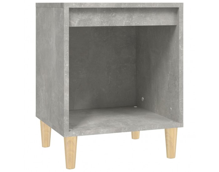 Sonata H Нощни шкафчета, 2 бр, бетонно сиво, 40x35x50 см